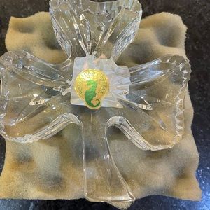 Waterford crystal 5” shamrock.